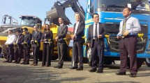 Volvo hadir di gelaran Indonesia Mining 2017(Hariyanto/INDUSTRY.co.id)