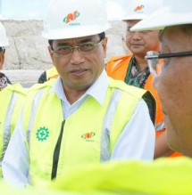 Menhub Budi Karya Sumadi tinjau kesiapan proyek infrstruktur (Foto Humas)