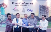 Press Confrence Kawana Golf Residence ( dok-INDUSTRY.co.id )