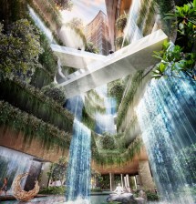 Proyek Grand Shamaya 'Water Fall' PT PP Properti (dok INDUSTRY.co.id)