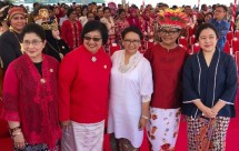 Lima menteri perempuan Kabinet Kerja (Foto: Setpres)