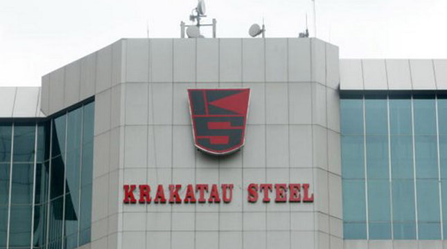 Gedung Krakatau Steel. (Dimas Ardian/Bloomberg/Getty Images)