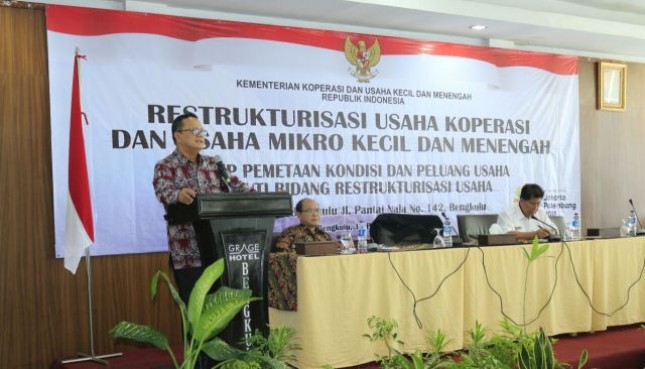 Deputi Bidang Restrukturisasi Usaha Kemenkop dan UKM, Abdul Kadir Damanik