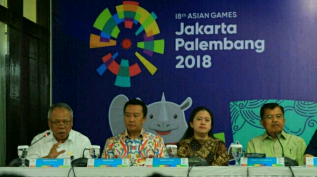 Rapat koordinasi kesiapan penyelenggaraan Asian Games XVIII