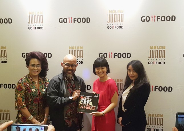 Press Confrence Malam Juara GO-FOOD pada Jumat (23/2). (Foto: Dina Astria/Industry.co.id)