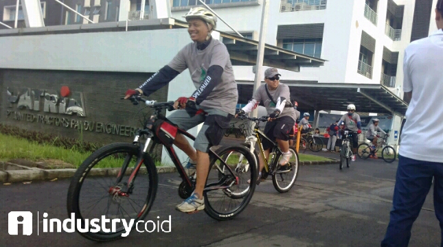 Fun Bike Patria dan Jababeka Infrastruktur (Hariyanto/INDUSTRY.co.id)