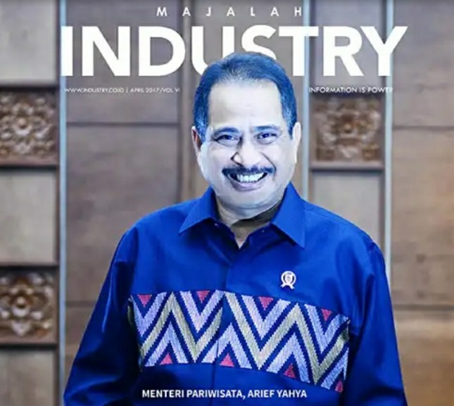  Menteri Pariwisata, Arief Yahya (Dok: Industry.co.id)