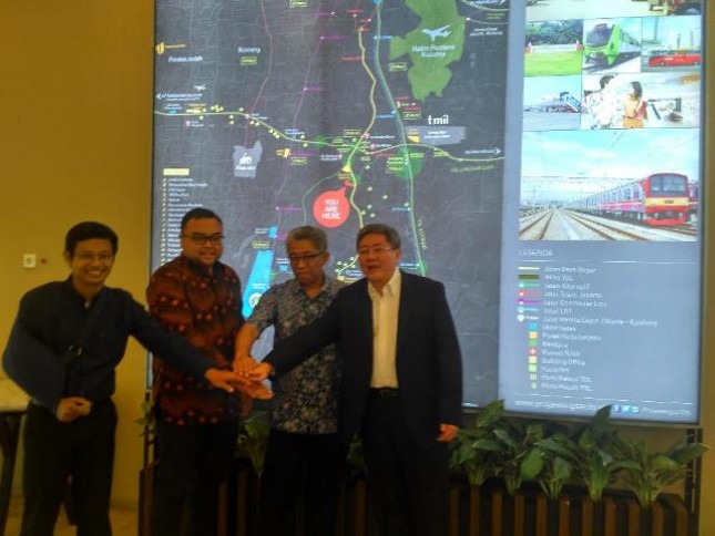 Synthesis Development akan merencanakan pembangunan halte bus TransJakarta di kawasan hunian Prajawangsa City. (Foto: Fadli INDUSTRY.co.id)