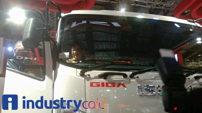 Menteri Perindustrian Jajal mobil truck (Hariyanto/INDUSTRY.co.id)