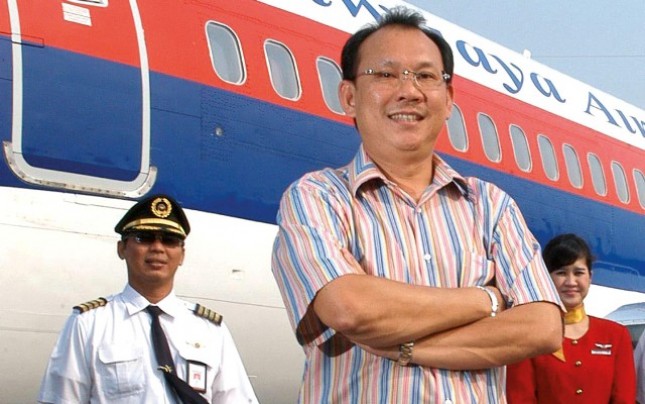 Direktur Utama Sriwijaya Air, Chandra Lie (Foto: Globe Asia)