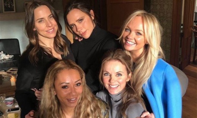 Girlband Spice Girls. (Foto Hello Magazine)