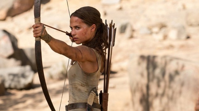 Alicia Vikander dalam film 'Tomb Raider'. (Dok. YouTube)