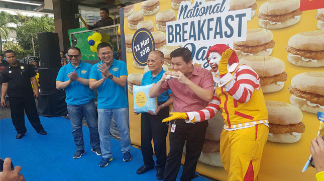 McDonald's Rayakan National Breakfast Day