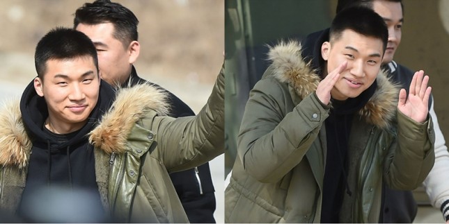 Daesung Big Bang berangkat menjalani wajib militer pada Selasa (13/3) kemarin. (Source: Allkpop)