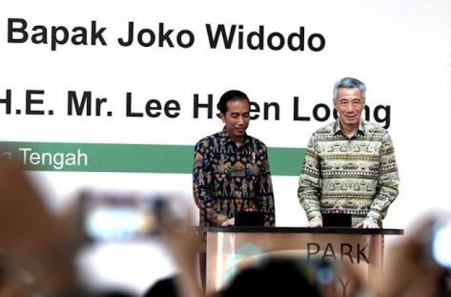 Presiden Jokowi dan PM Singapore Resmikan KIK-foto Dok Istana Presiden