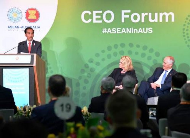 Presiden Jokowi di KTT ASEAN-Australia (Foto Setkab)