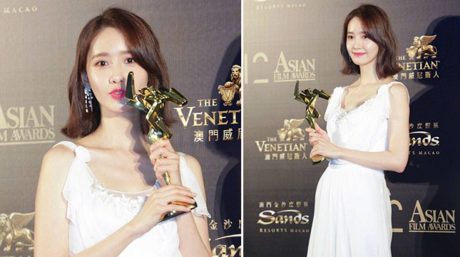 Lim Yoona Raih Penghargaan Next Generation Award di Asian Film Festival (Foto: KSense)