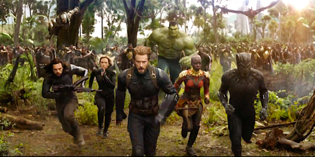 Film Avengers: Infinity War.