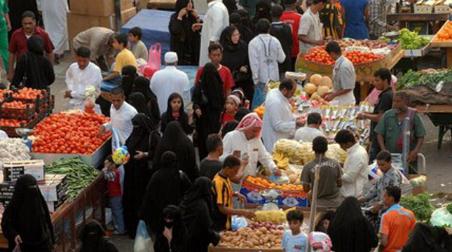Ilustrasi Pasar di Arab (AFP / Getty Images)