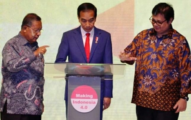 Presiden Jokowi buka acara Roadmap Industri 4.0