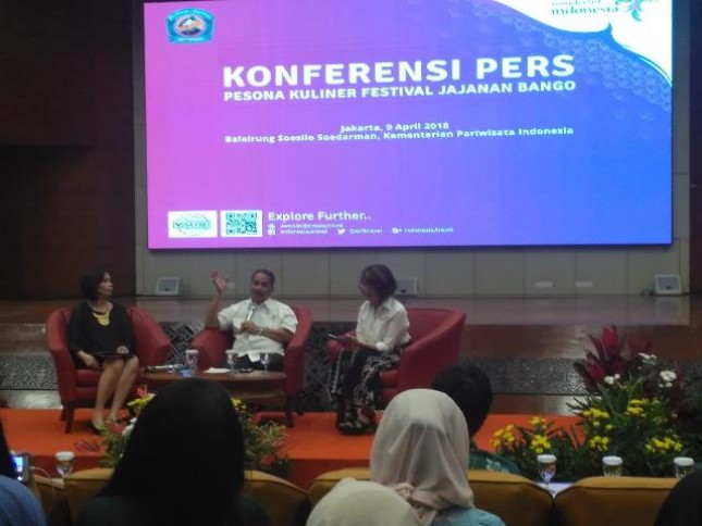 Menteri Pariwisata Arief Yahya Targetkan 17 Juta Wisatawan Mancanegara melalui destinasi kuliner
