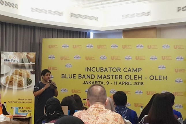 Incubator Camp Blue Band Master bersama Bekraf. (Dina Astria/Industry.co.id)