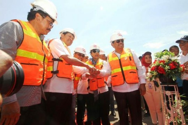 Menteri Rini Resmikan MV Dharma Lautan Intan Milik Djakarta Lloyd (Foto Dok. Djakarta Lloyd) 
