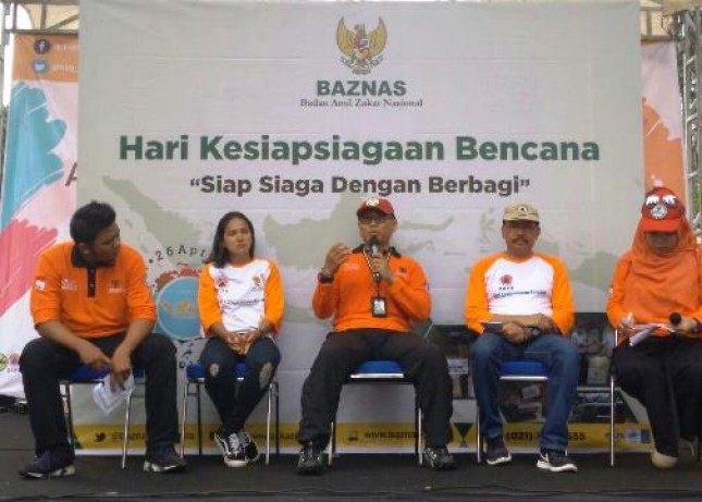 Baznas Gandeng BNPB Kampanye Siaga dengan Berbagi (Foto Dok Industry.co.id)