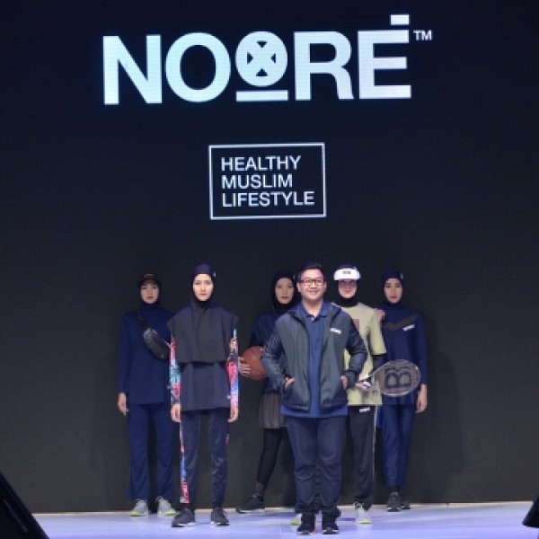 Noore, Busana Olahraga Muslimah (Foto Anisa) 