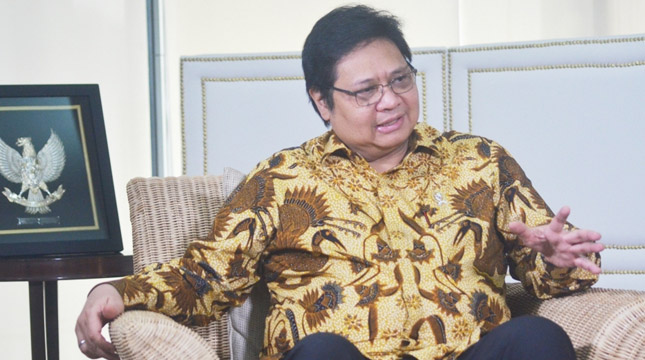 Menteri Perindustrian, Airlangga Hartarto (Ridwan / INDUSTRY.co.id)