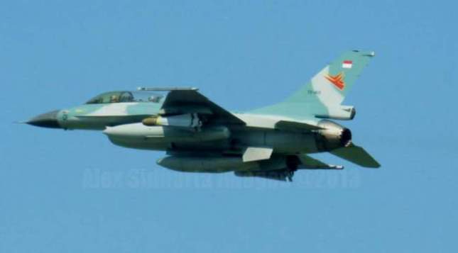 Pesawat tempur F16 TNI AU (Foto Dok Industry.co.id)