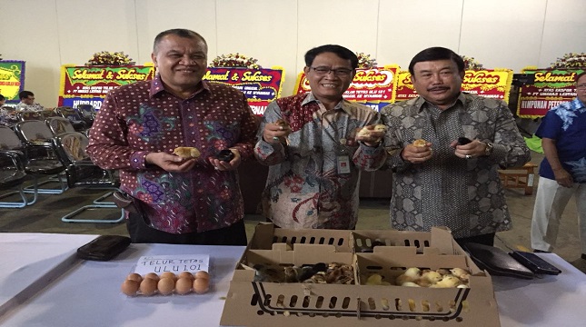 Direktur Jenderal Peternakan dan Kesehatan Hewan (Dirjen PKH) Kementerian Pertanian I Ketut Diarmita lepas telur tetas (Foto: Dok Industry)