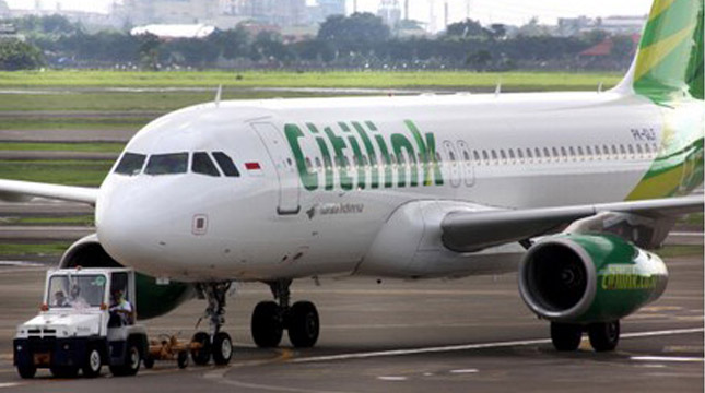 Pesawat Citilink Indonesia (ist)
