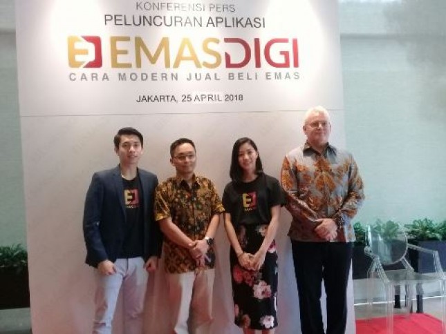 EmasDigi, layanan FinTech jual beli emas hadir di Indonesia (Foto Anisa)