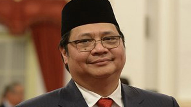 Menteri Perindustrian, Airlangga Hartarto (Xinhua News Agency / Getty Images)