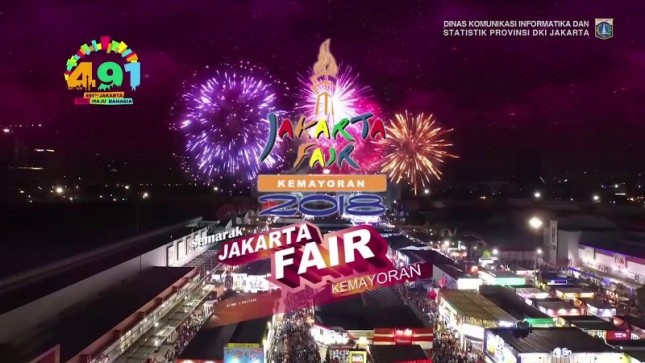 Pembukaan Jakarta Fair 2018. (Foto: YouTube)