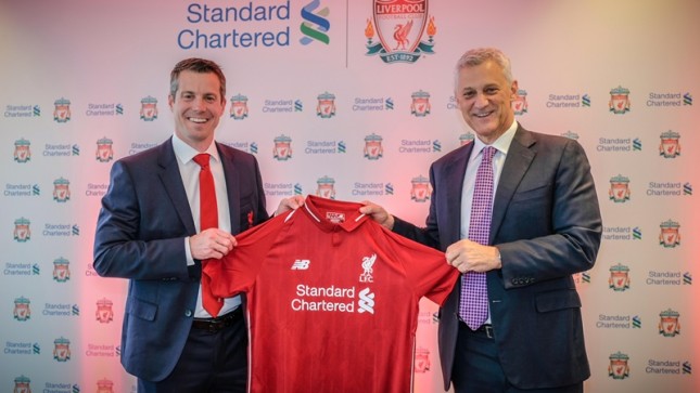 Standard Chartered Bank memperpanjang kerjasama dengan Liverpool Football Club