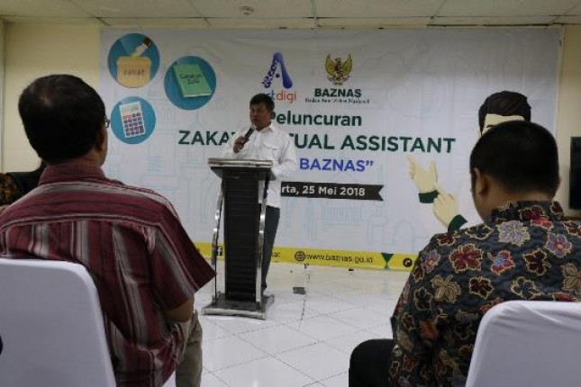 BAZNAS Luncurkan Zakat Virtual Assistant Pertama di Indonesia (Foto Dok Industry.co.id)