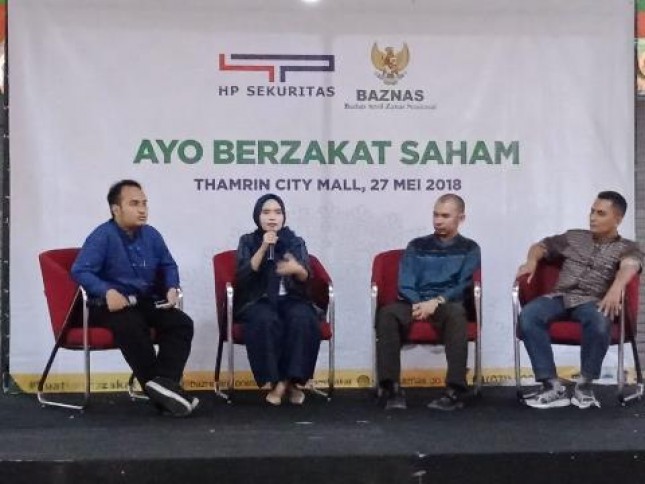 BAZNAS dan Henan Putihrai Ajak Masyarakat Berzakat Saham (Foto Dok Industry.co.id)