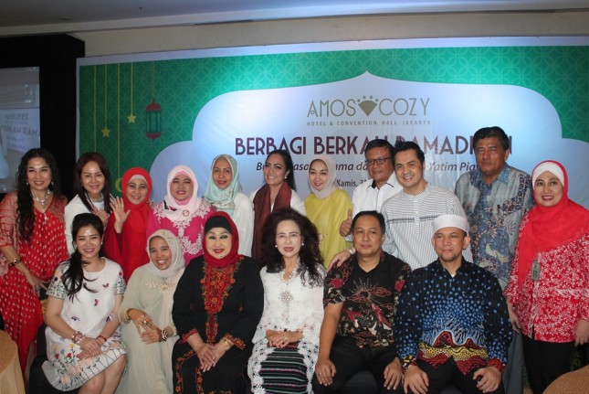 Amos Cozy Hotel & Convention Hall Jakarta Gelar Buka Puasa Bersama HIPPI DKI dan Lions Club