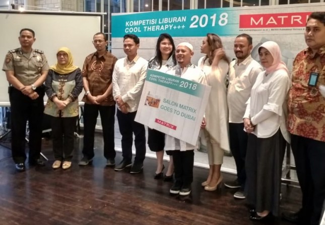 Pengumuman Kompetisi Liburan Cool Therapy+++ 2018, Matrix Indonesia (Foto : Anisa Triyuli)