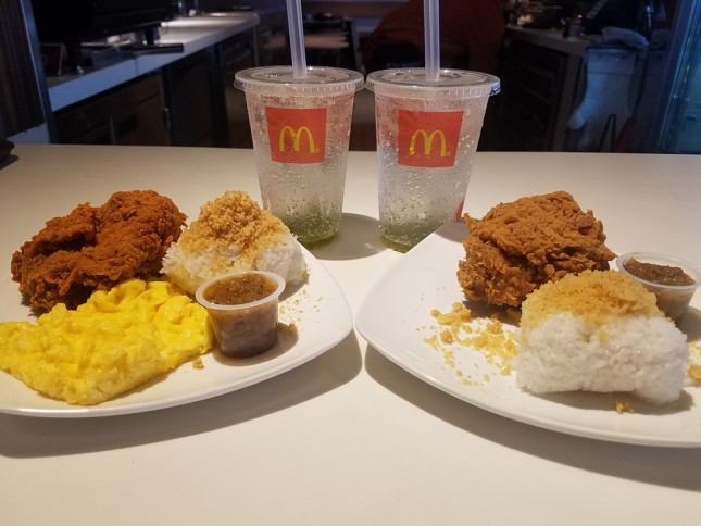 Menu baru McDonald's Indonesia, ayam kremes sambal matah