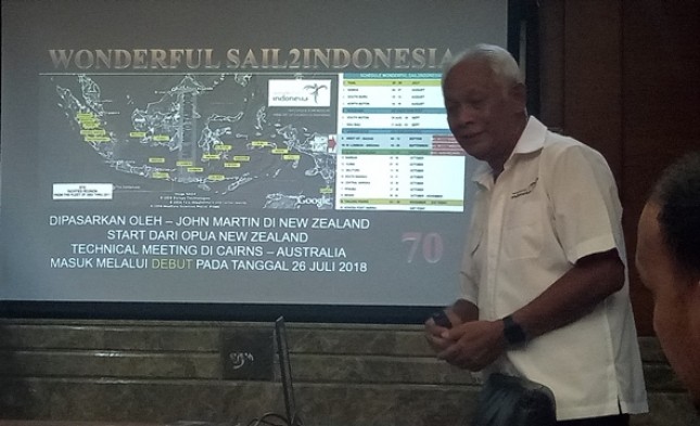 Raymond T. Lesmana Anggota Bidang II Tim Percepatan Pengembangan Wisata Bahari Kemenpar (Foto Dije) 