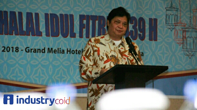 Menteri Perindustrian Airlangga Hartarto (Hariyanto/INDUSTRY.co.id)