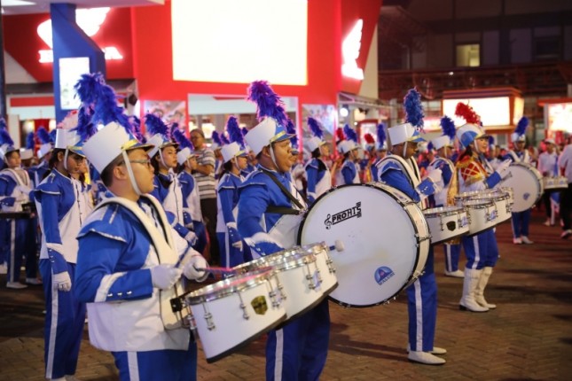 Marching Band Walubi di Jakarta Fair 2018 (Dok Industry.co.id)
