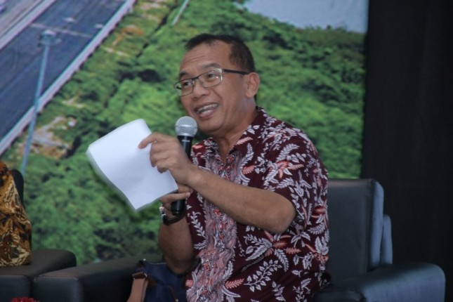 Pengamat Transportasi, Yayat Supriatna dalam Forum Merdeka Barat (FMB) di Ruang Serba Guna Roeslan Abdulgani, Kantor Kementerian Komunikasi dan Informatika, Jakarta, Senin (2/7/2018).