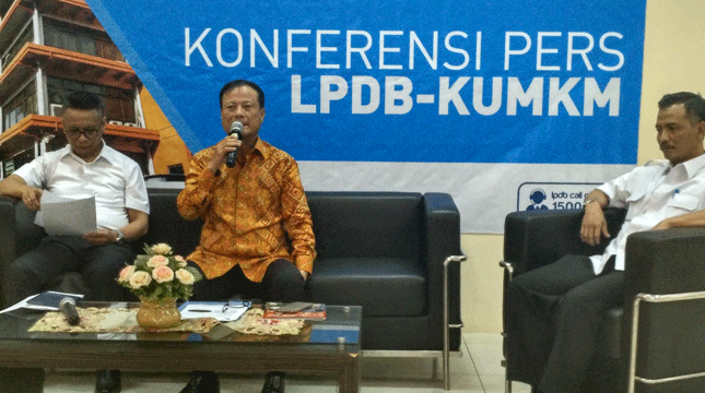 Direktur Utama LPDB-KUMKM, Kemas Danial (Ahmad Fadli/INDUSTRY.co.id)