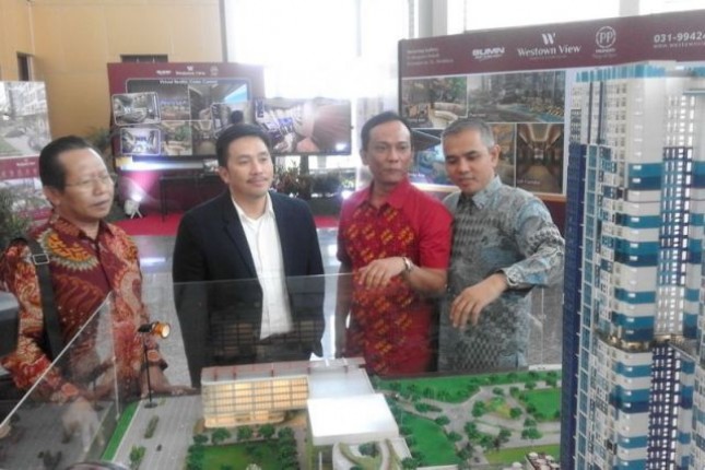 PT PP Properti Tbk terus berekspansi dengan membangun dua tower sekaligus dikawasan mixed use di area seluas 2,7 hektar di Wiyung Surabaya. 