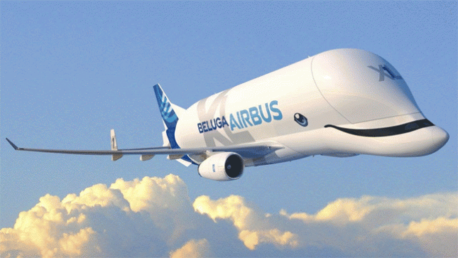 Pesawat Airbus BelugaXL (Foto: YouTube)