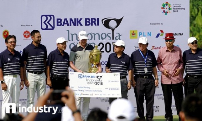 Wapres Jusuf Kalla Hadiri Gelaran Bank BRI Indonesia Open 2018 (Foto Rizki Meirino)